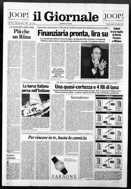 Il giornale : quotidiano del mattino